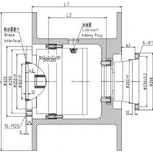 卷揚(yáng)減速機(jī)JQL280